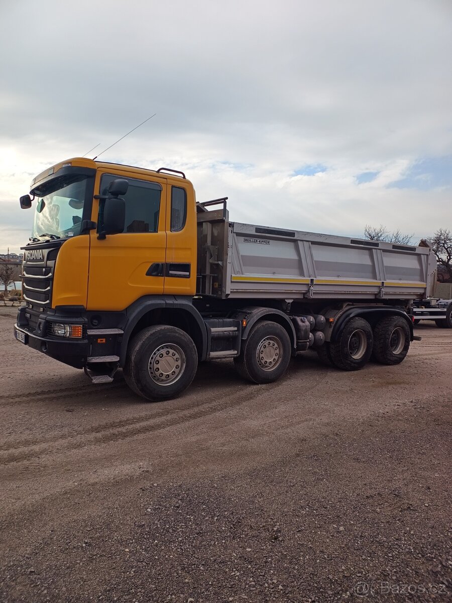 Scania 8x4 G450 bordmatik