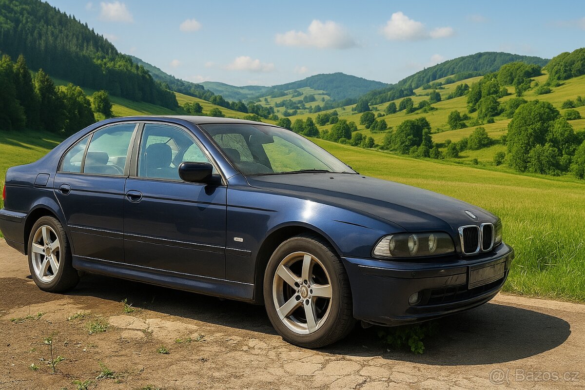 BMW 530D (E39) – NEPOJÍZDNÉ, BEZ STK