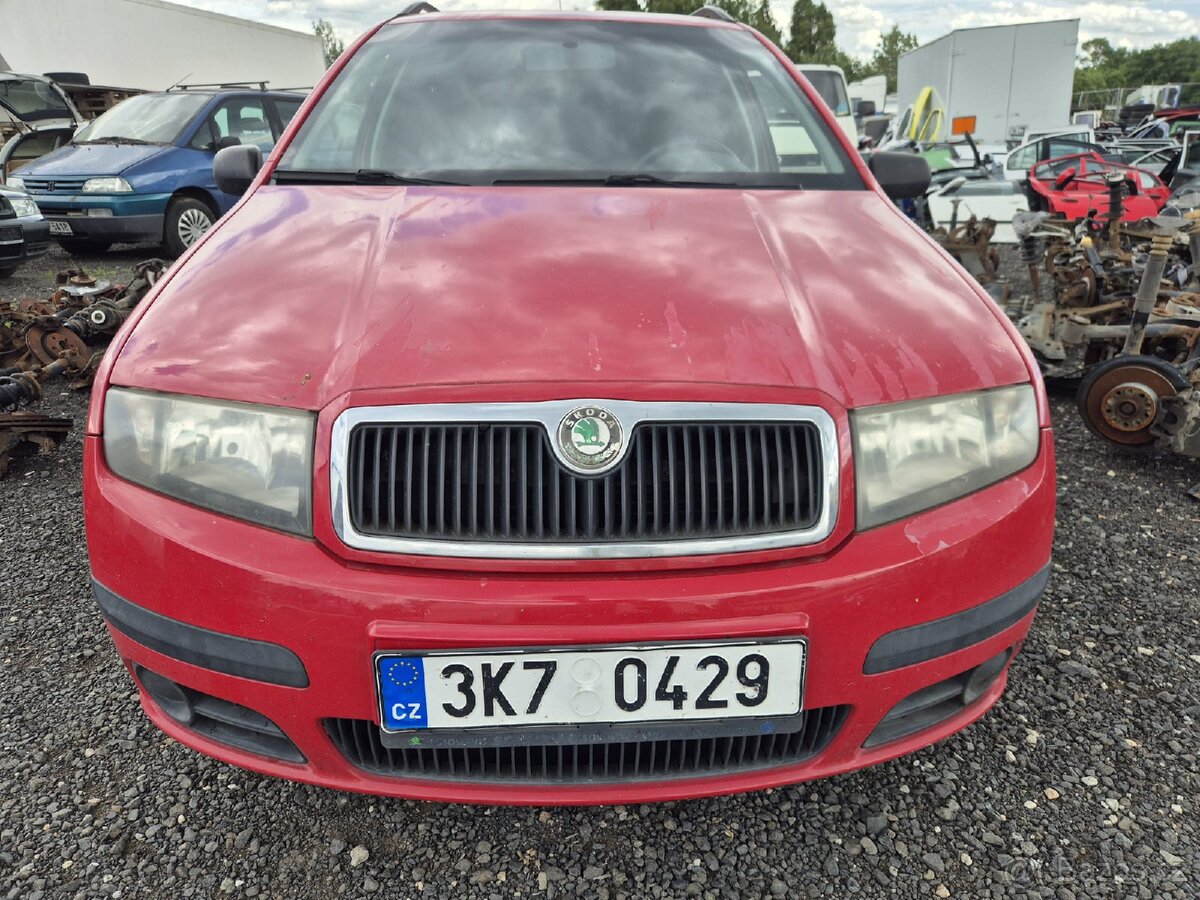 Škoda Fabia 1,2Htp jen díly