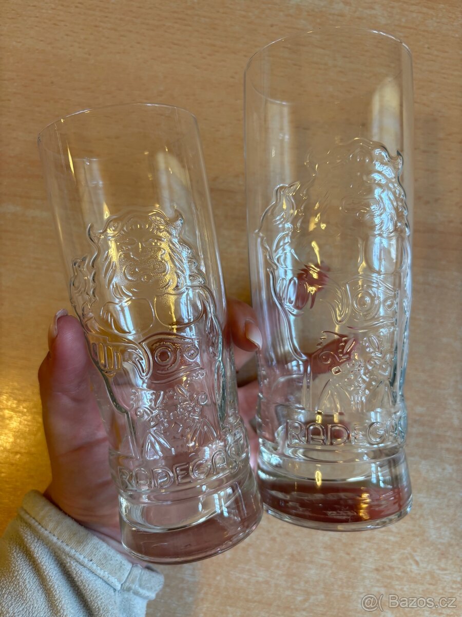 Sklenice na pivo - Radegast 0,3l +0,5l