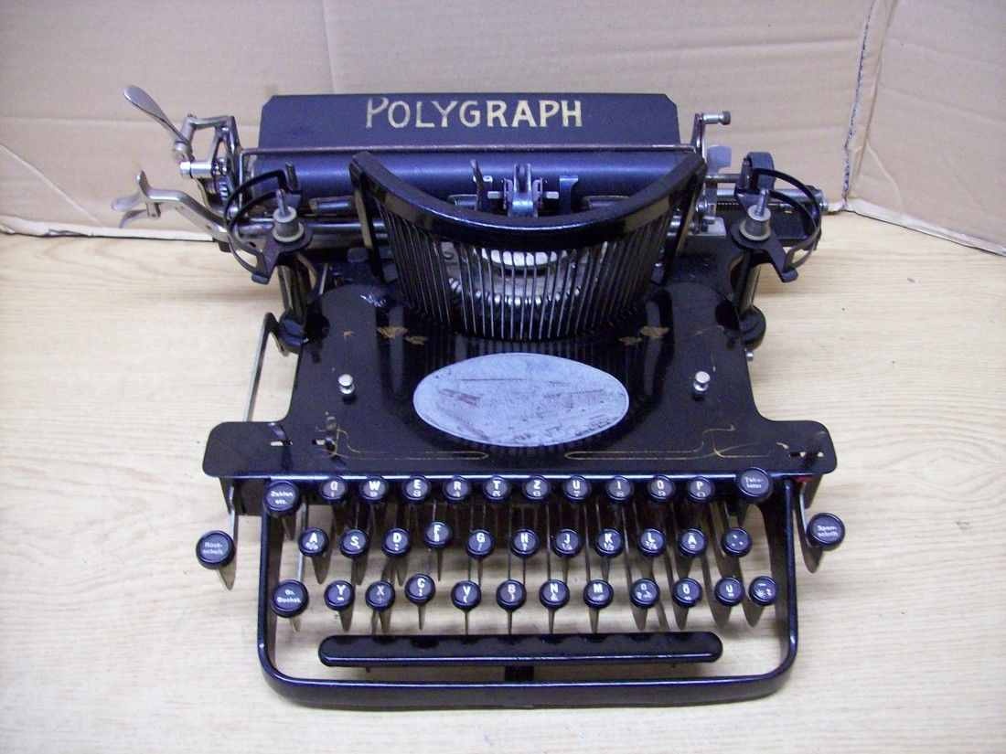 Psací stroj POLYGRAPH 2 nebo 3