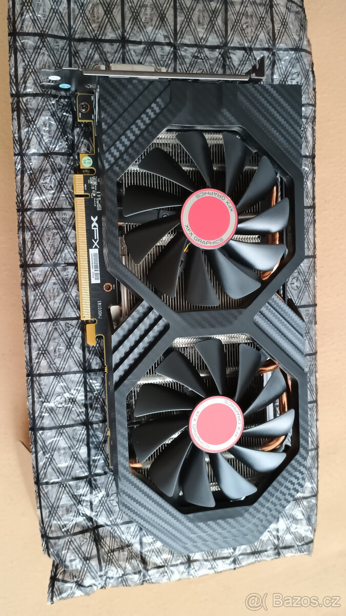 Grafická karta AMD Radeon RX 580 8GB (model XFX Dual Fan)