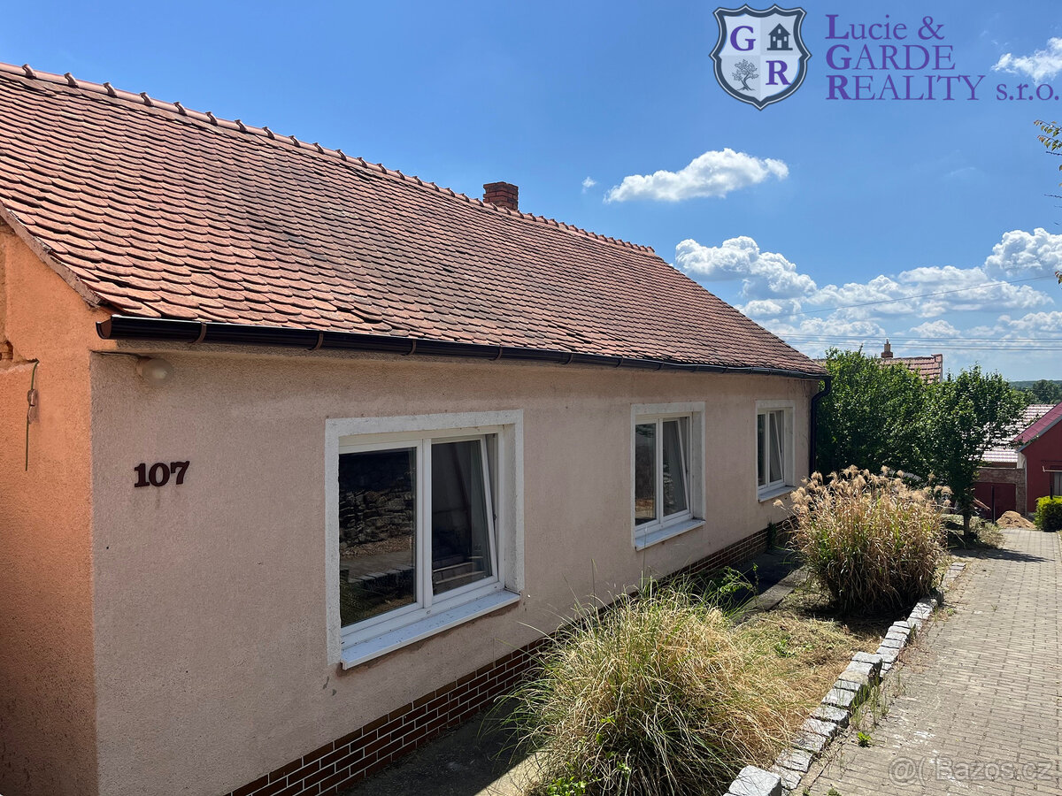 Prodej, rodinný dům s vinným sklepem, 103 m2, Přítluky