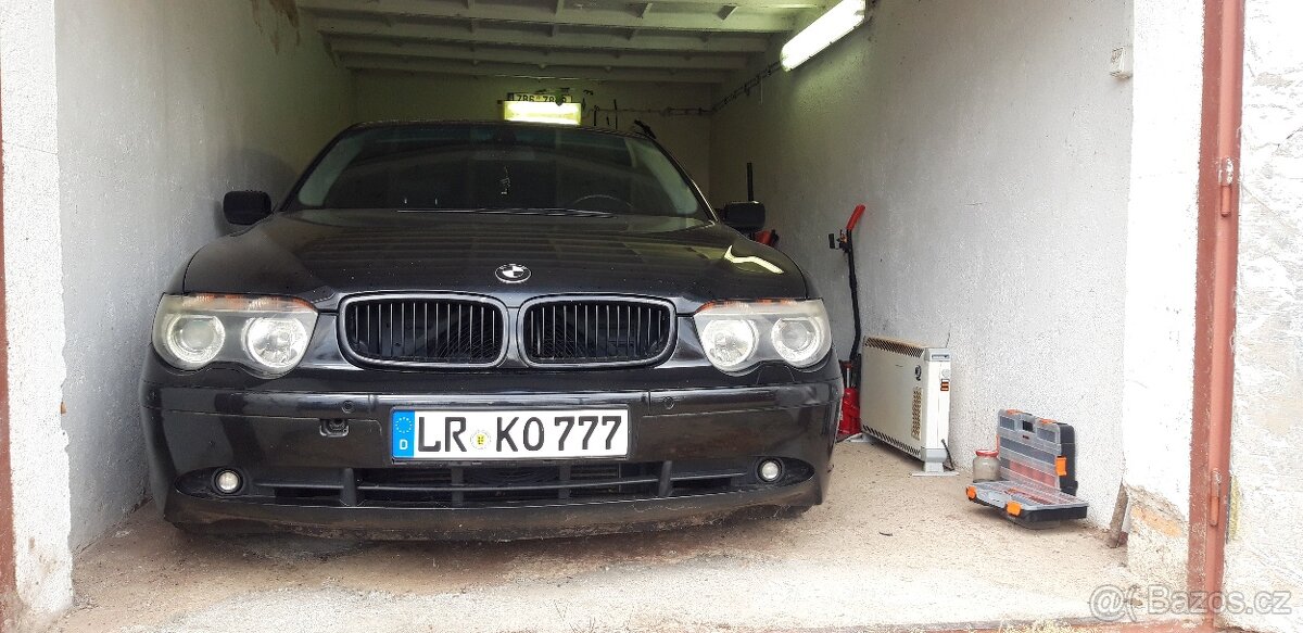 BMW 730d r.2004 závada motoru