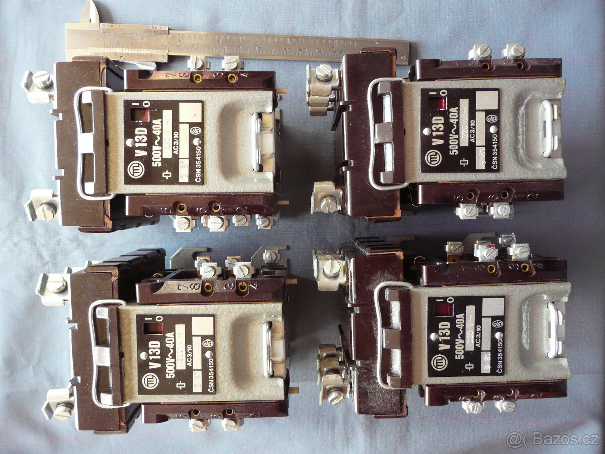 Nové třífázové stykače typ V13D