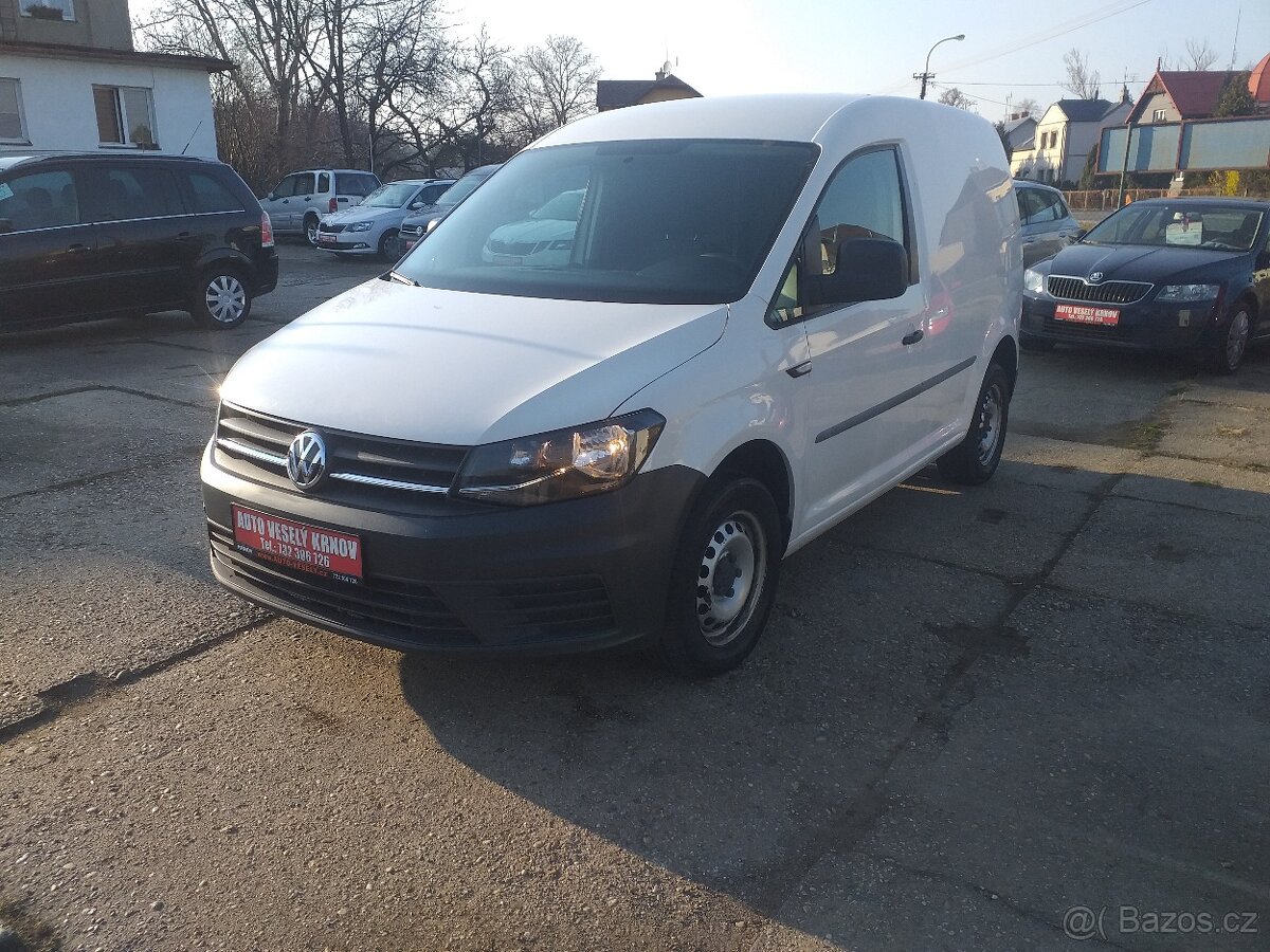 VW CADDY 2,0 TDi,KLIMA,ESP,ABS,ČR,SERVISKA