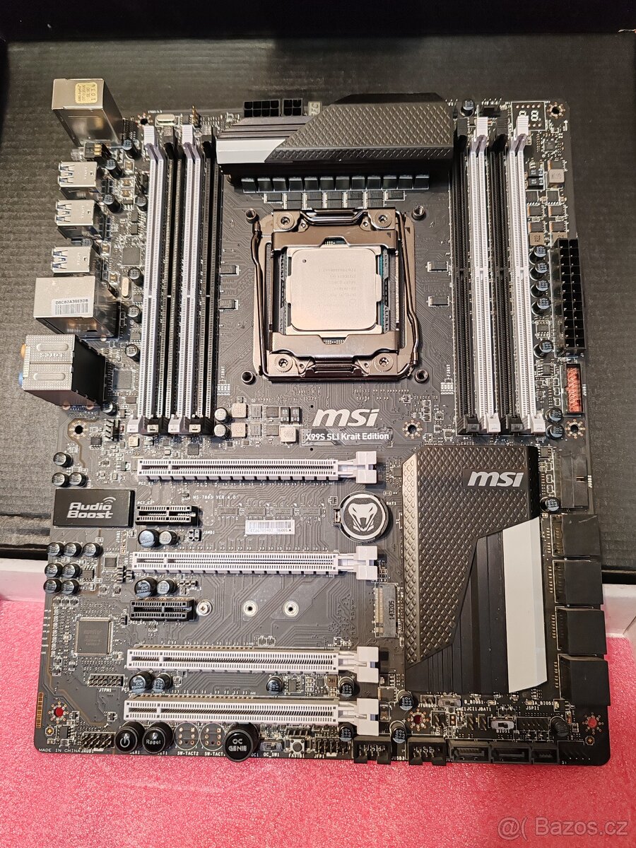 MSI X99S SLI Krait Edition + 2x CPU
