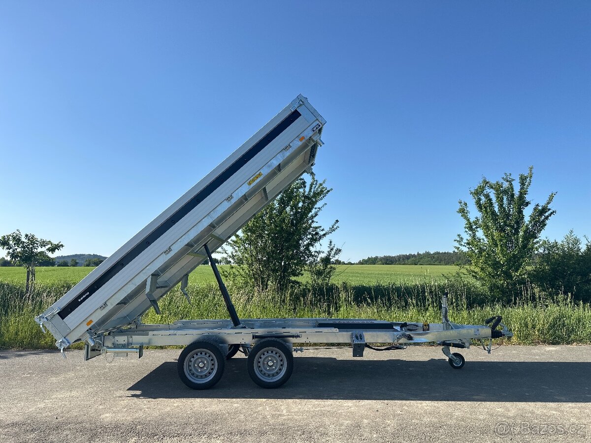 Přívěsný vozík sklopný 375x180cm 3500kg