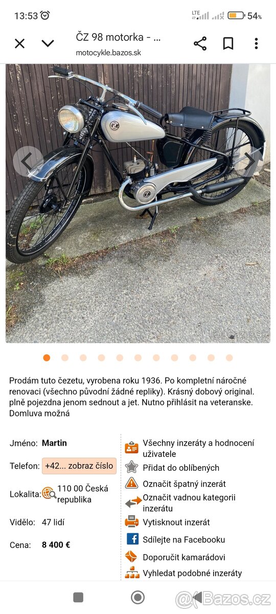 cz 98 predvalecna rok 1937