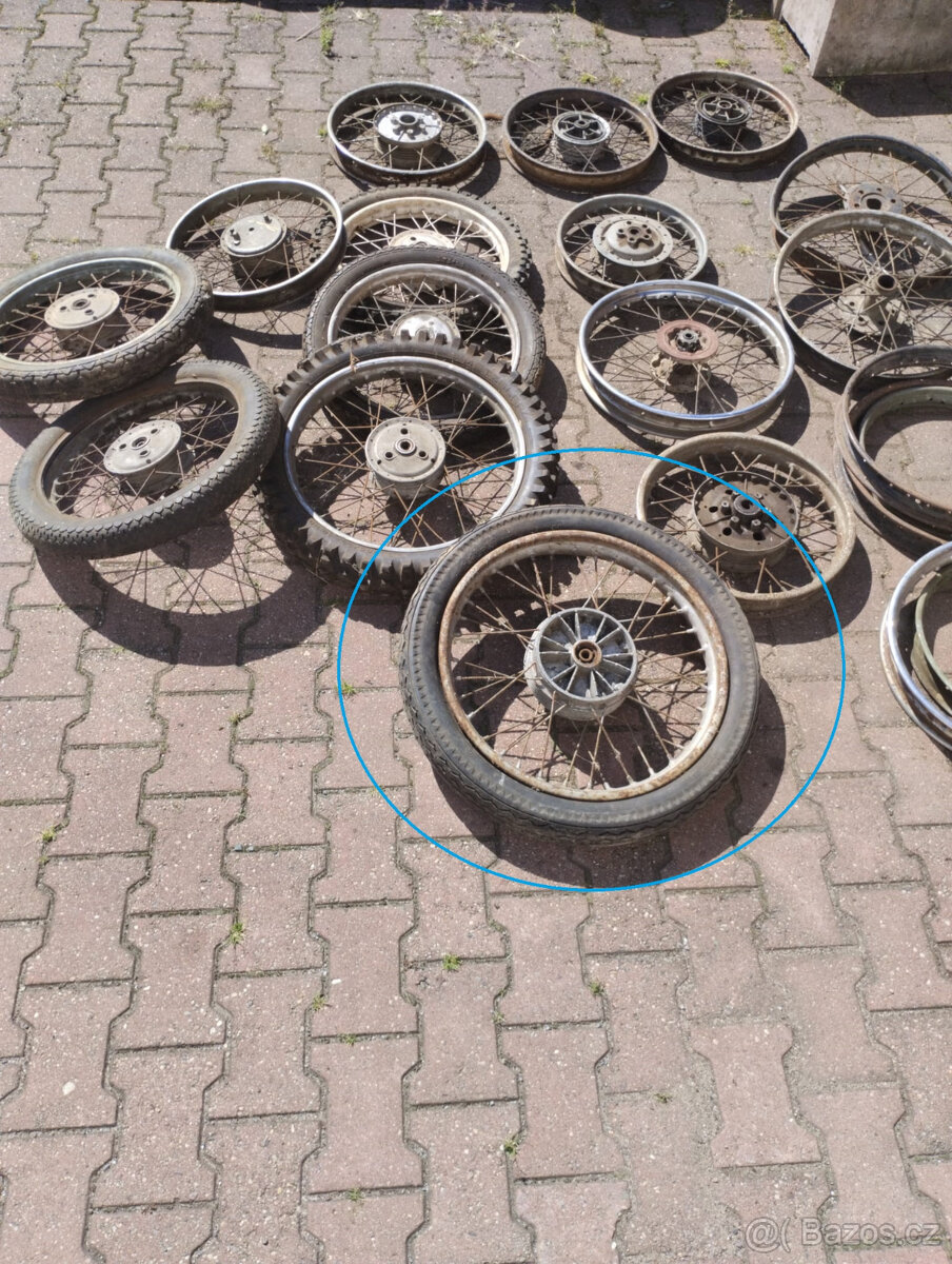 Ráfky , kola , bubny , štíty