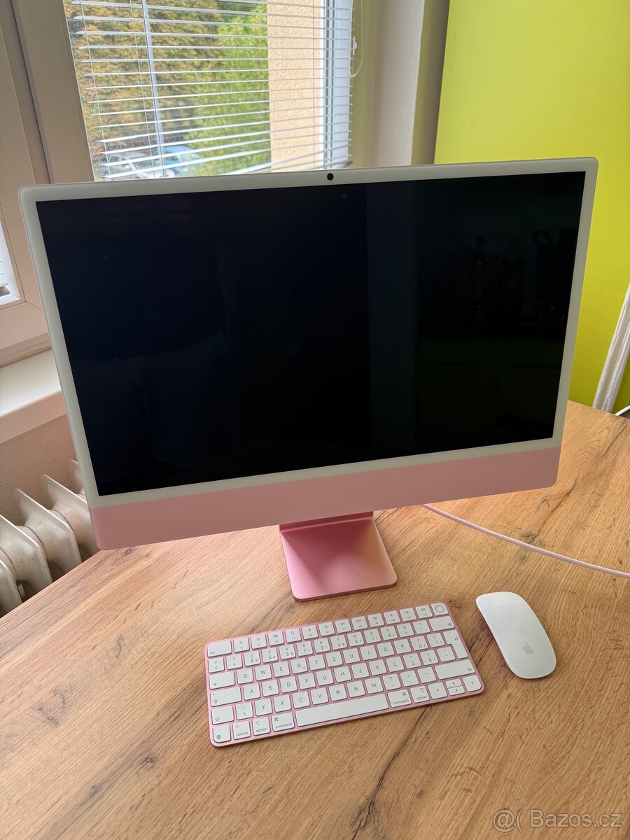 iMac 24 M4 16GB RAM/512GB SSD růžová/10 CPU/GPU