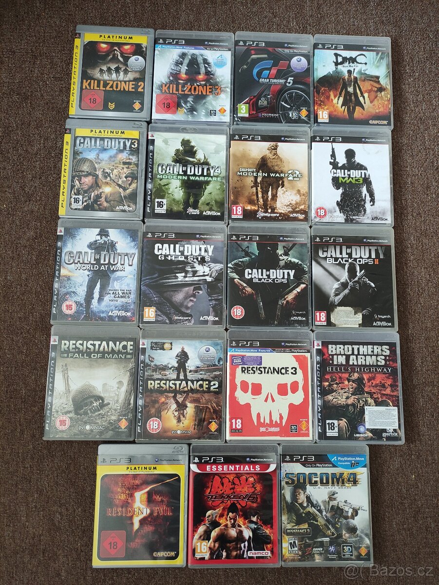 Playstation 3 hry, PS3, ps3