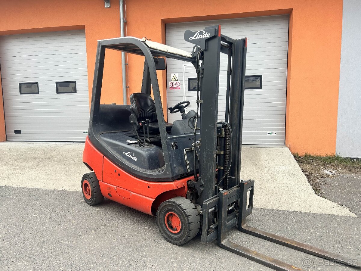 LINDE H 16 T-03 - LPG, 2006, BP, volný zdvih