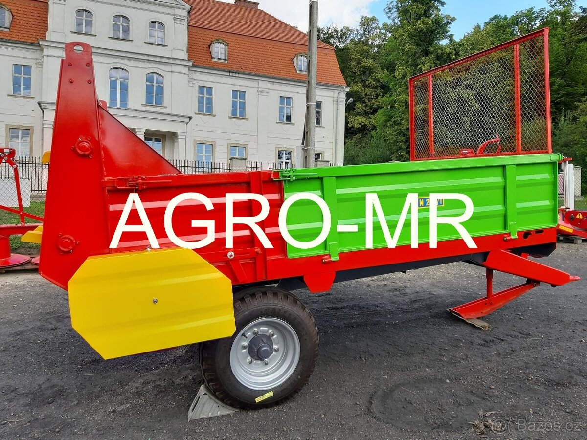 Rozmetadlo hnoje N 250/1 2,5 tuny