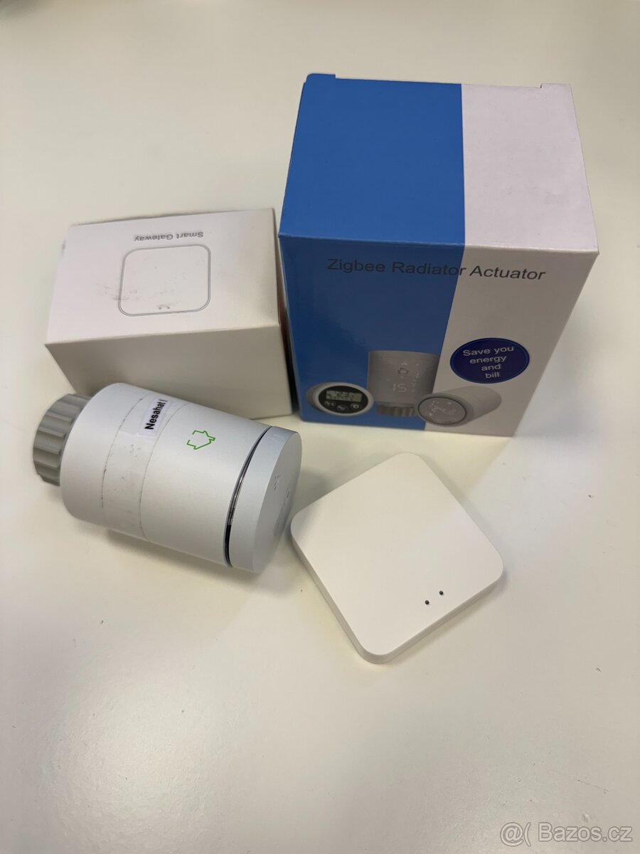 Zigbee set 4hlavice + brána