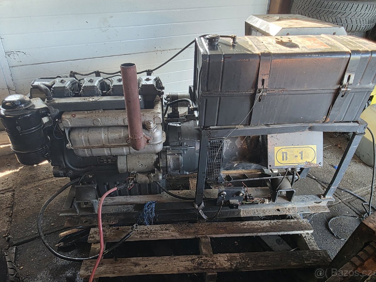 Prodám elektrocentrálu Slavia des 30a 30kw