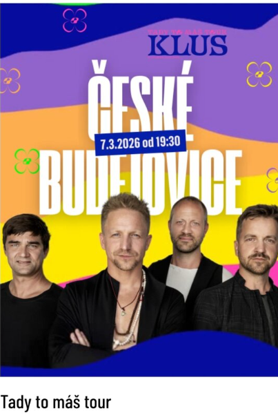 TOMÁŠ KLUS V ČESKÝCH BUDĚJOVICÍCH