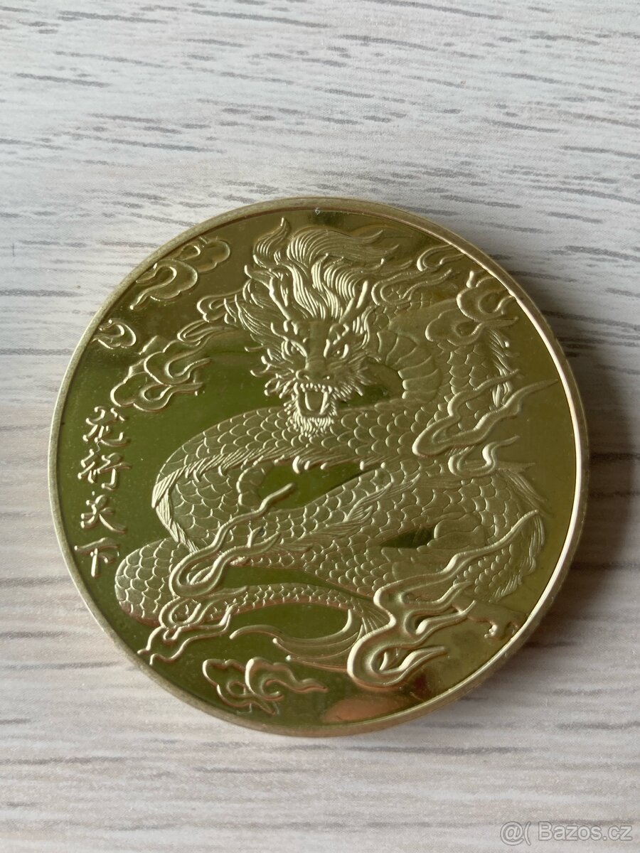 Mince Feng Shui s drakem