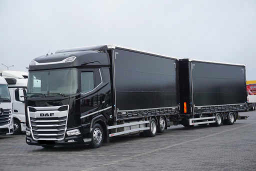 DAF XG480 6x2 - velkoobjemová souprava průjezdná