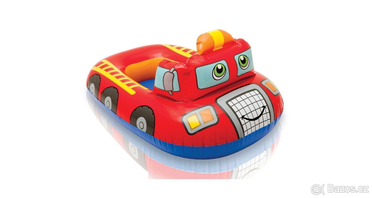 Dětský nafukovací člun - auto