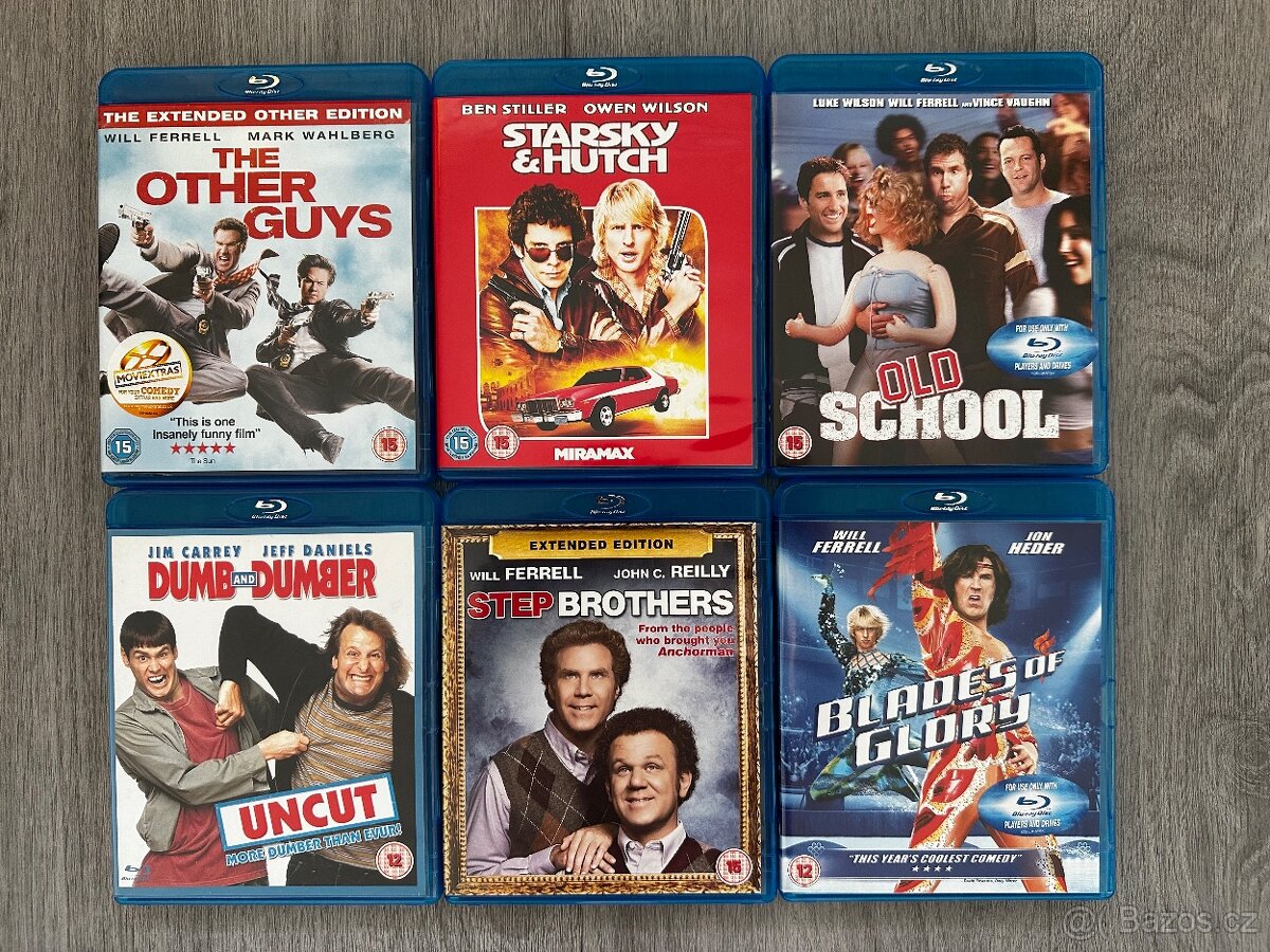 Blu-ray filmy kolekce 10