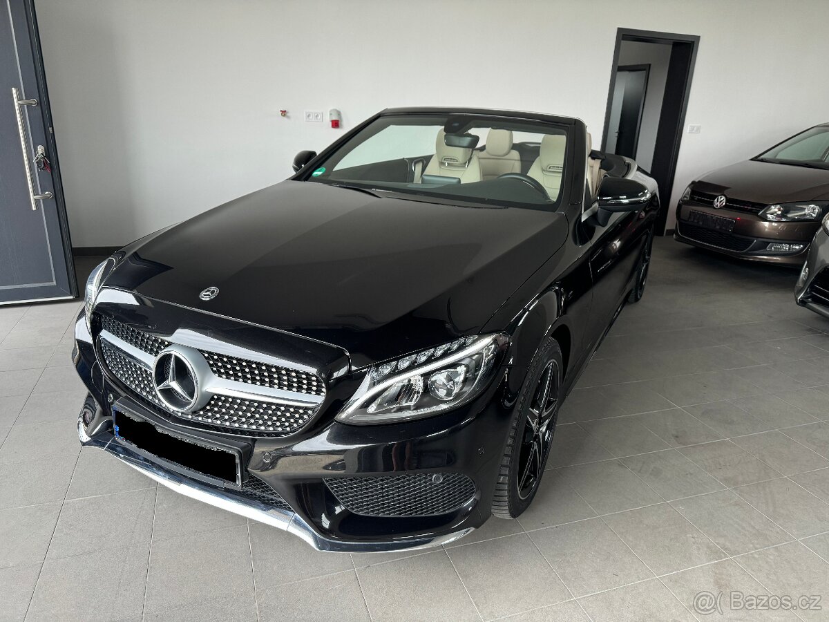 Mercedes-Benz C180 W205 Cabrio AMG-Line 30 000km MANUÁL