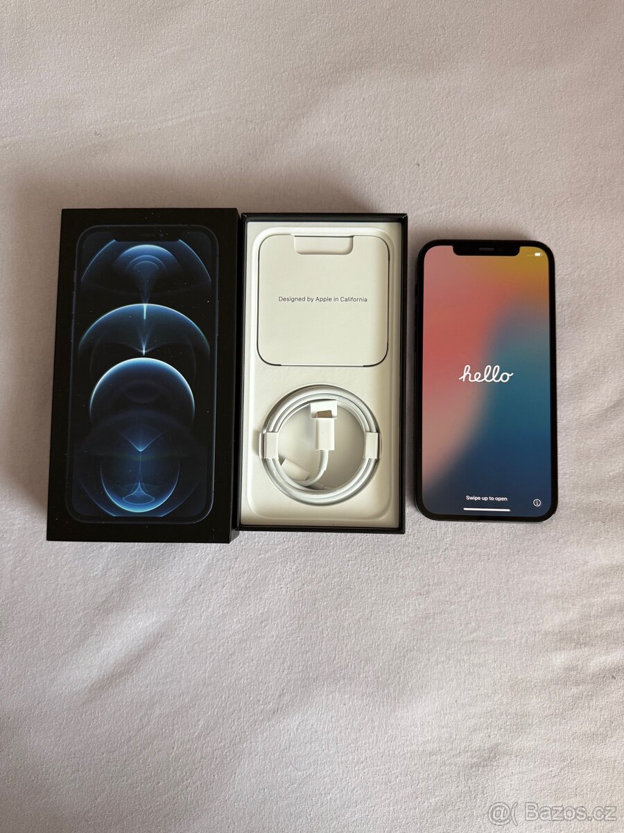 Prodám iPhone 12 Pro – 128 GB, Pacific Blue