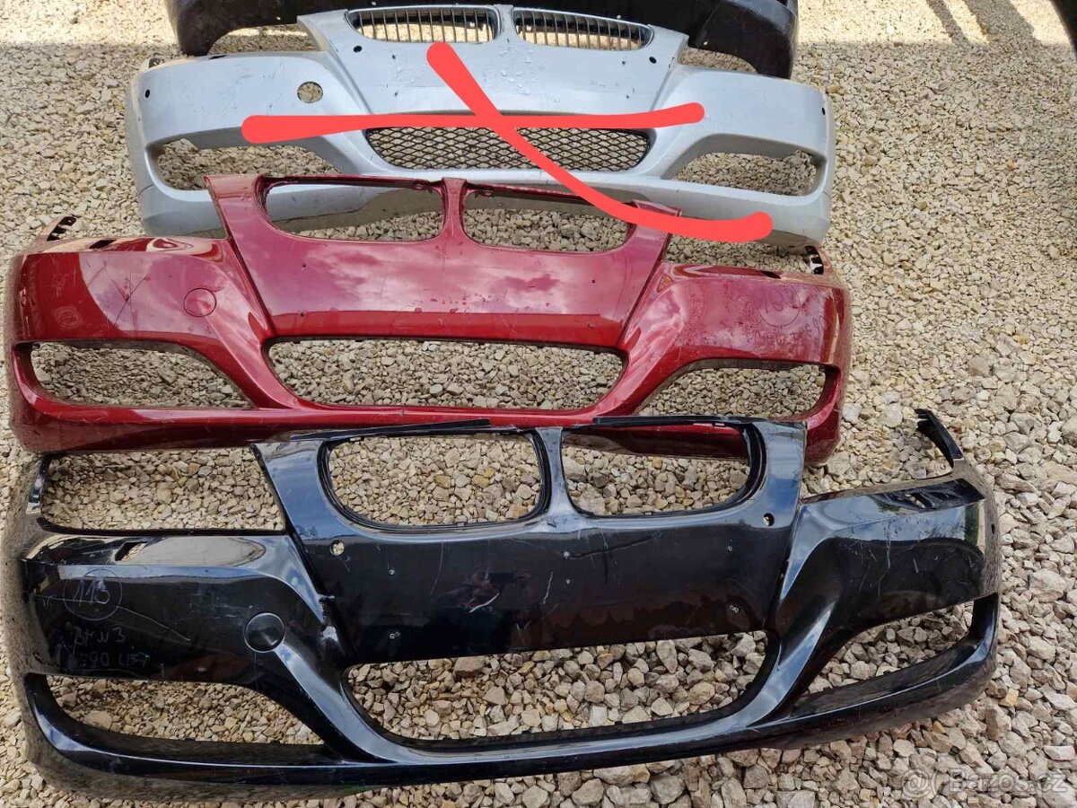 Predný nárazník BMW E90, lift