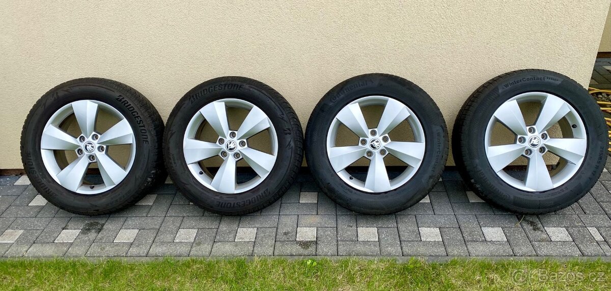 Alu kola originál škoda Kodiaq