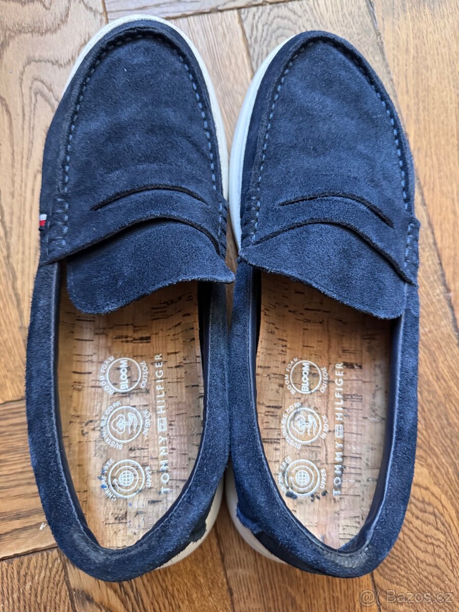 Prodám téměř nové pánské boty Tommy Hilfiger Hybrid Loafer