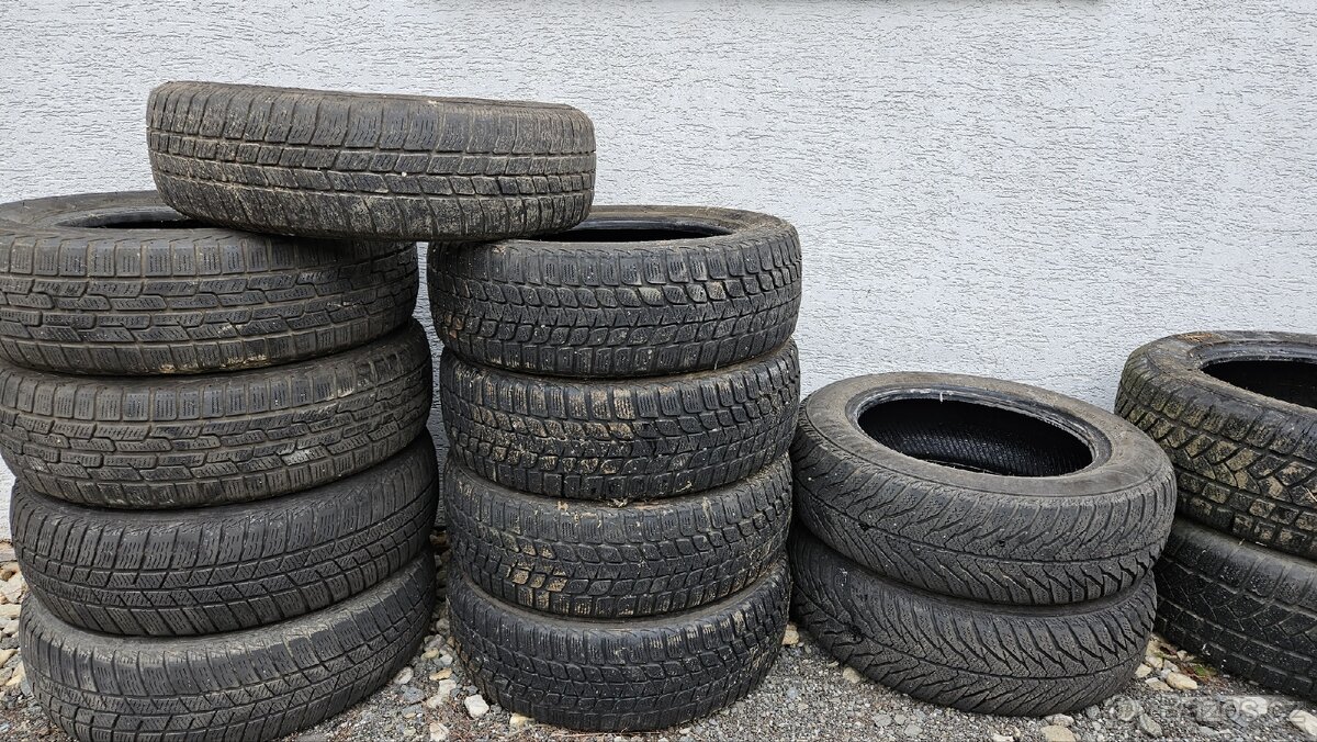 Pneumatiky R13, R14, R15, R16, R17, R18
