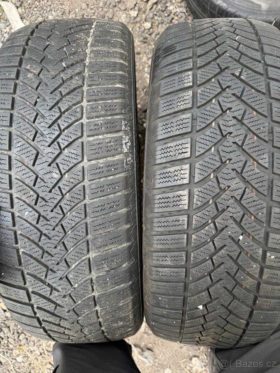 2x Zimní pneu 235/55 R19 V XL Semperit Speed Grip 3 SUV