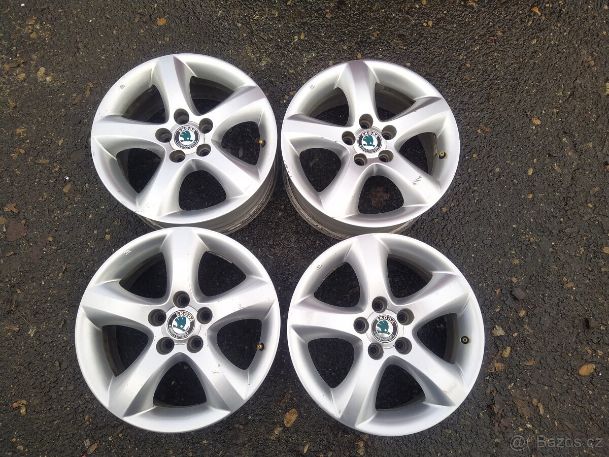 Alu kola Antares original Škoda Fabia 2, Roomster 6Jx15