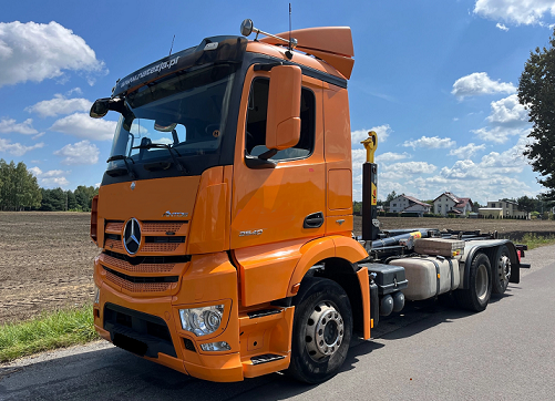 Mercedes-Benz Antos 2540 6x2 - hákový nosič kontejnerů