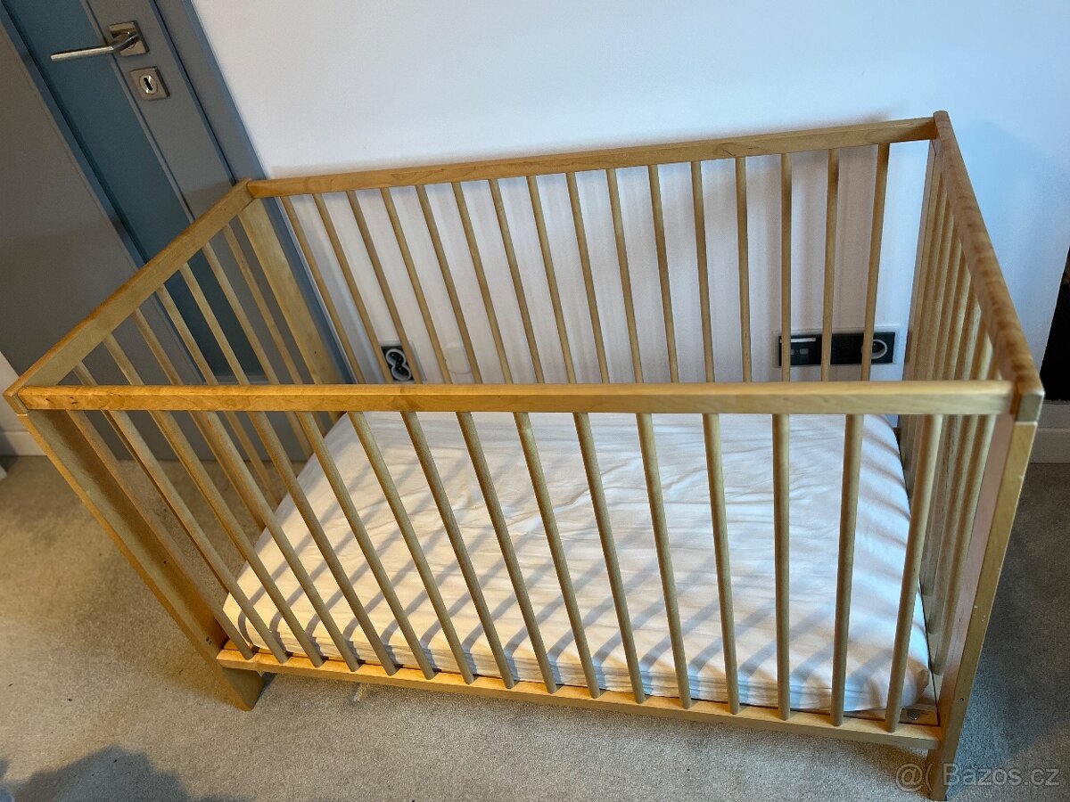 Dětská postýlka Gulliver IKEA 120x60
