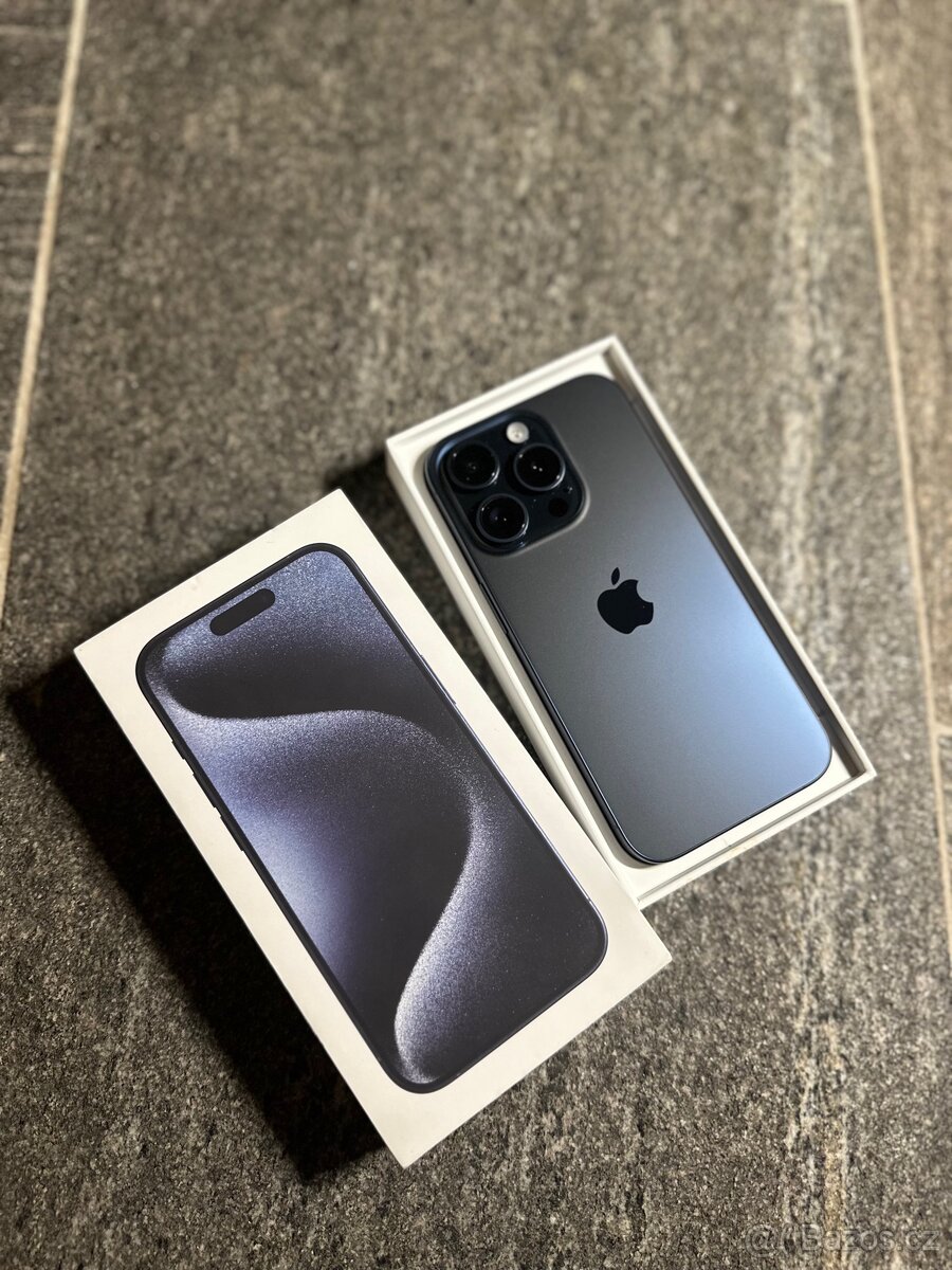 iPhone 15 Pro 128GB - KRÁSNÝ STAV