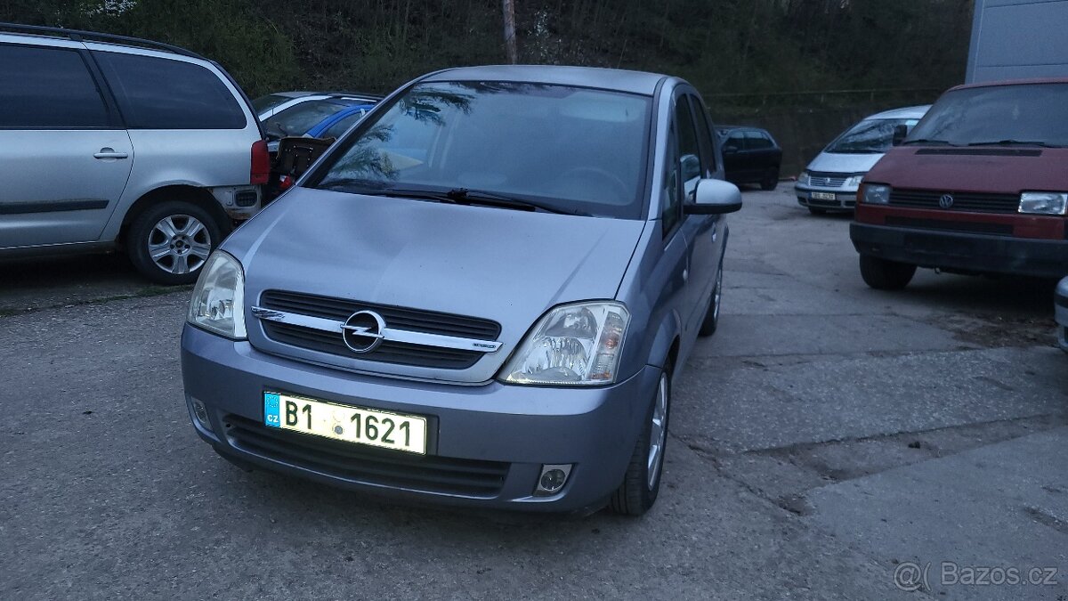 Opel Meriva 1,7 CDTI,74KW,r.v.2004, motor po GO
