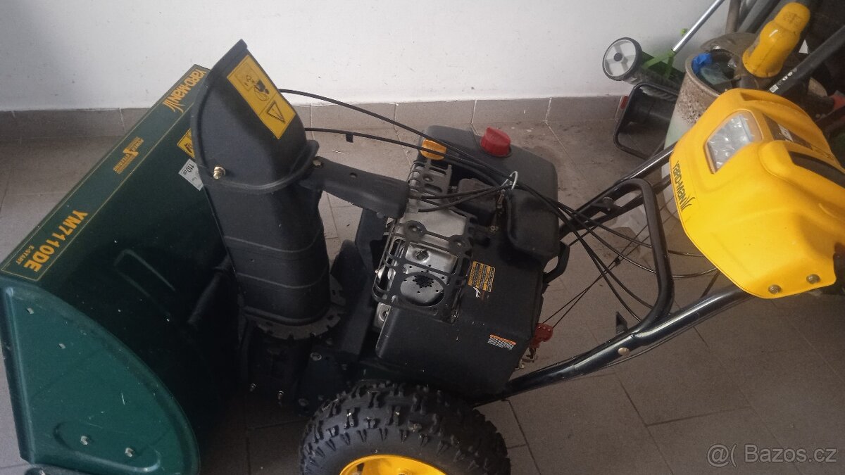 Sněhová fréza YARD - MAN, typ YM 7110 DE