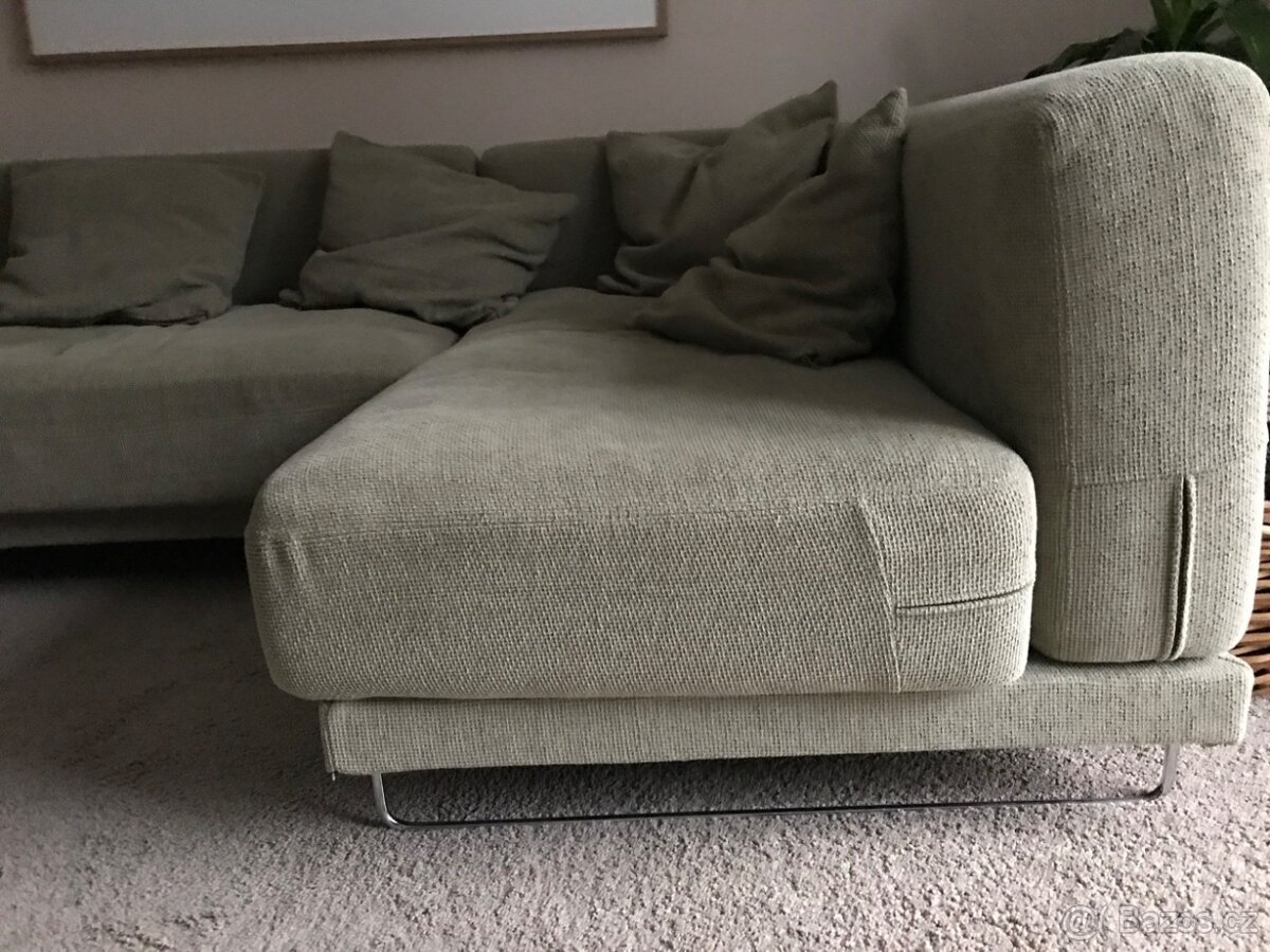 látkový POTAH na pohovku Tylösand-Ikea olivová