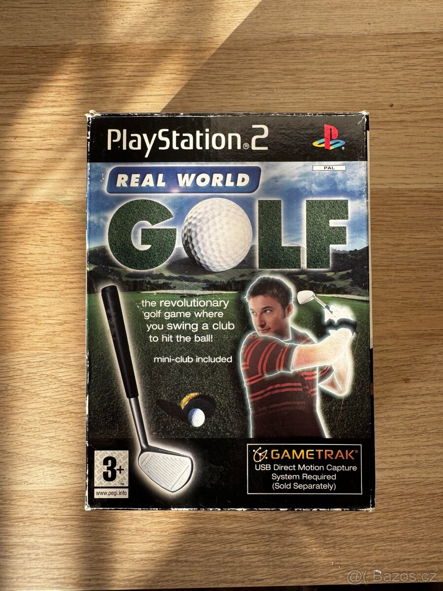 PS2 Real World Golf - komplet