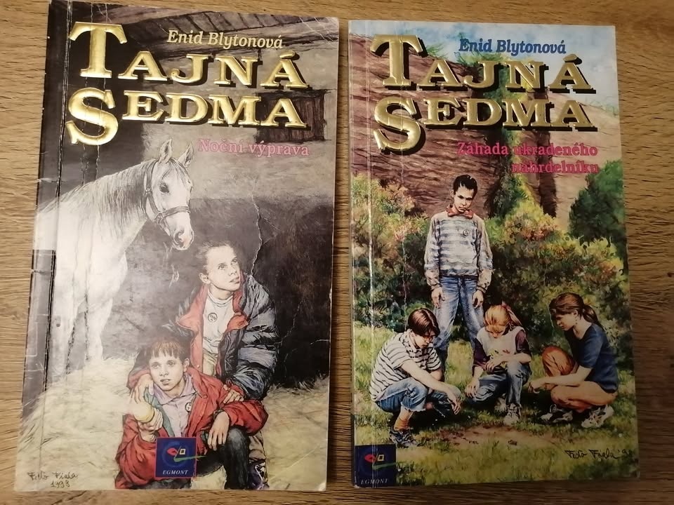 tajná sedma - díl 1. Noční výprava, díl 2. Tajemství ukraden