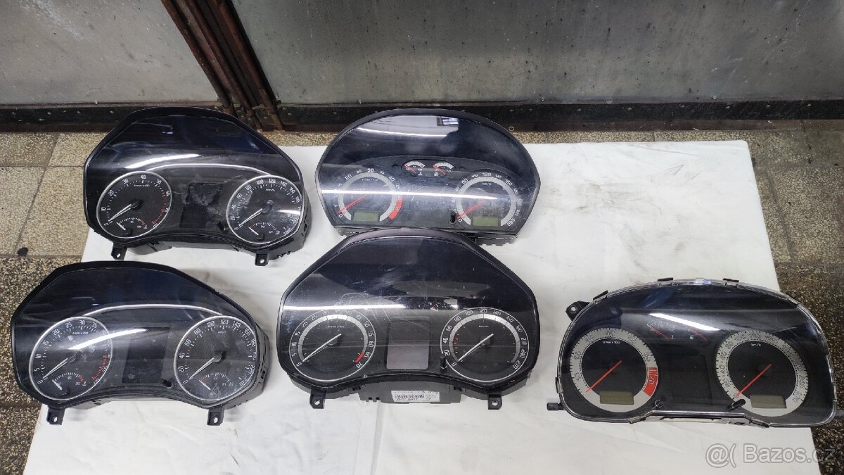 Skoda budiky octavia, fabia, maxidot