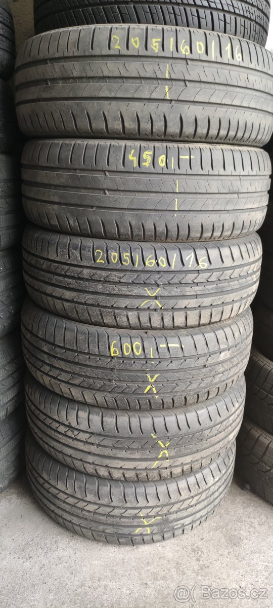 Letní pneu 205/60/16