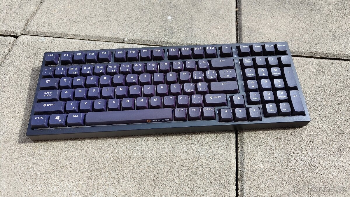 RGB Herní klávesnice Rapture Foxtrot Ultimate Wireless