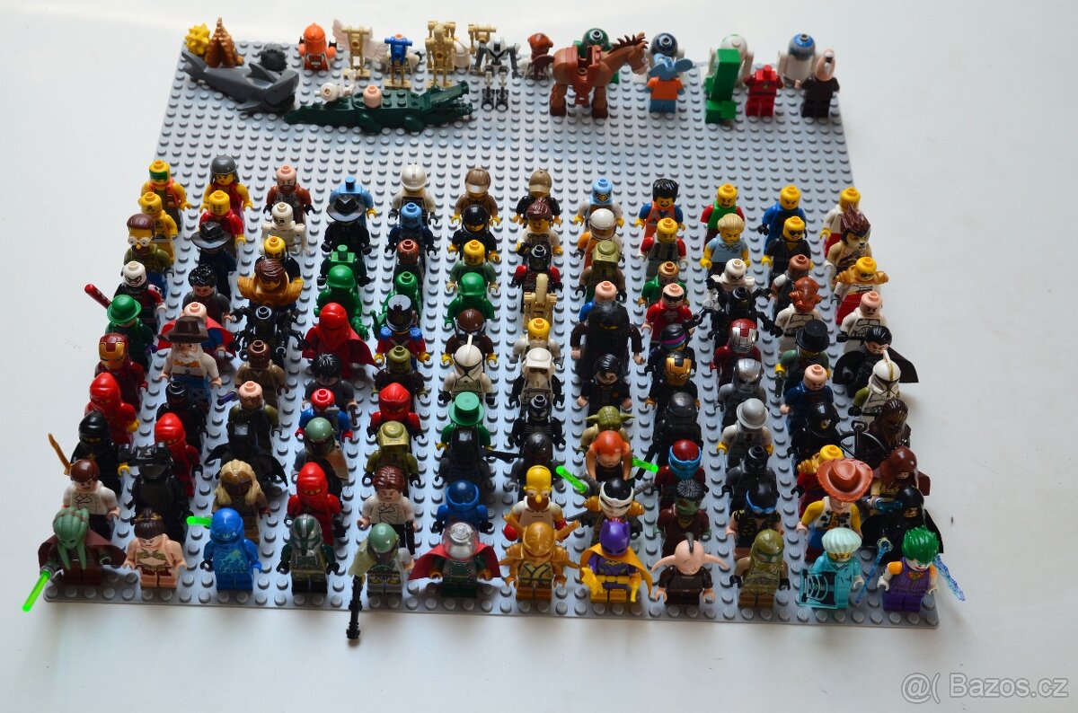 Lego MIX 200 minifigurek + 3 kg LEGA