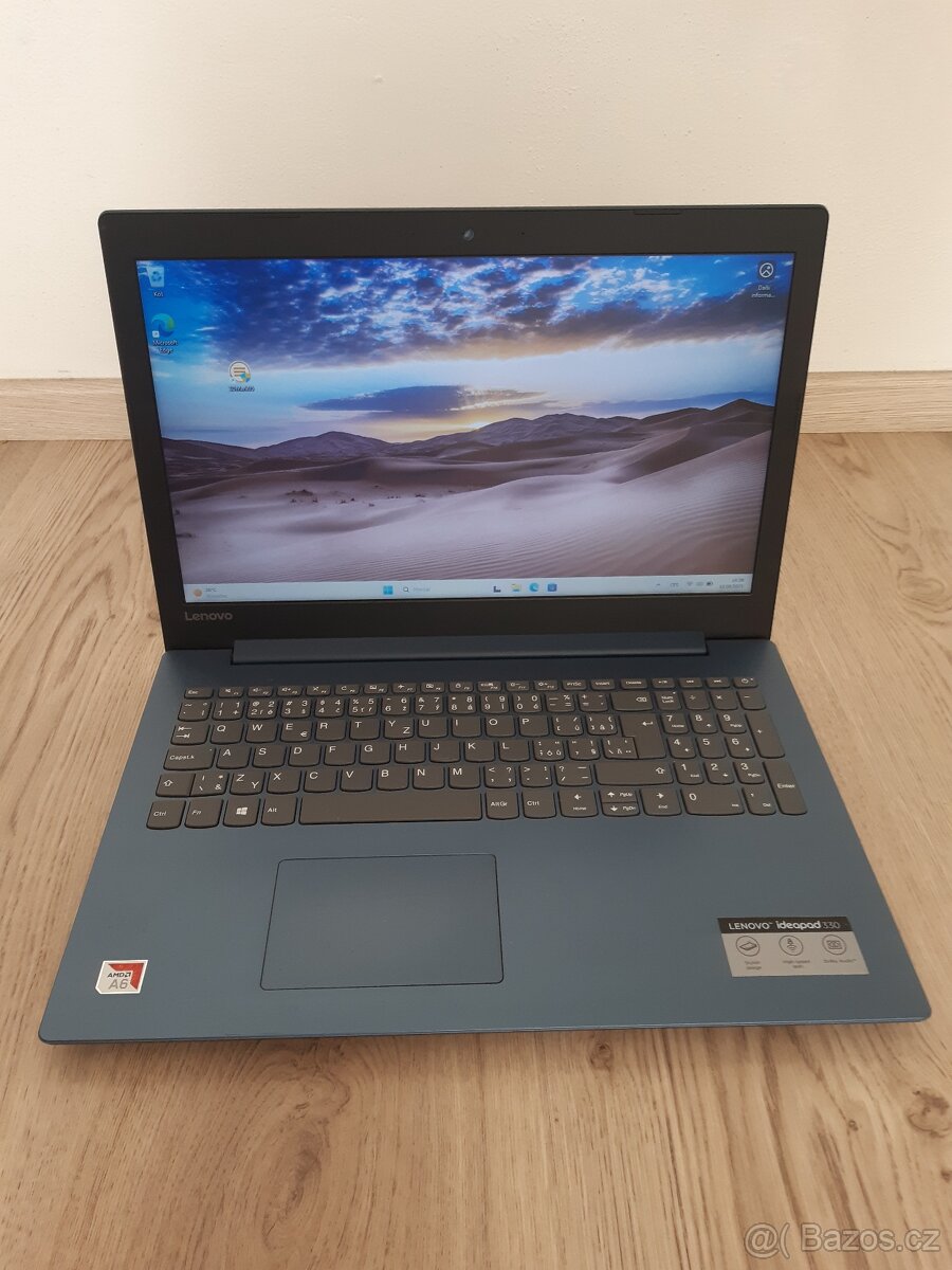 Lenovo 330 AMD A6, 8 GB RAM, 256 GB SSD, Win11, baterie 3h