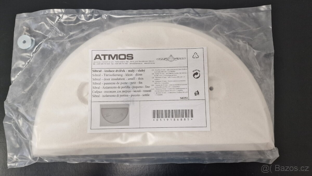 ATMOS - Sibral - izolace dvířek - malý - slabý - S0251
