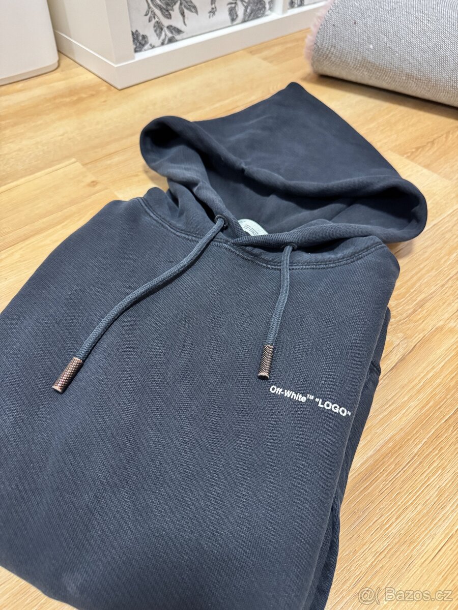 Off-White minimalist hoodie