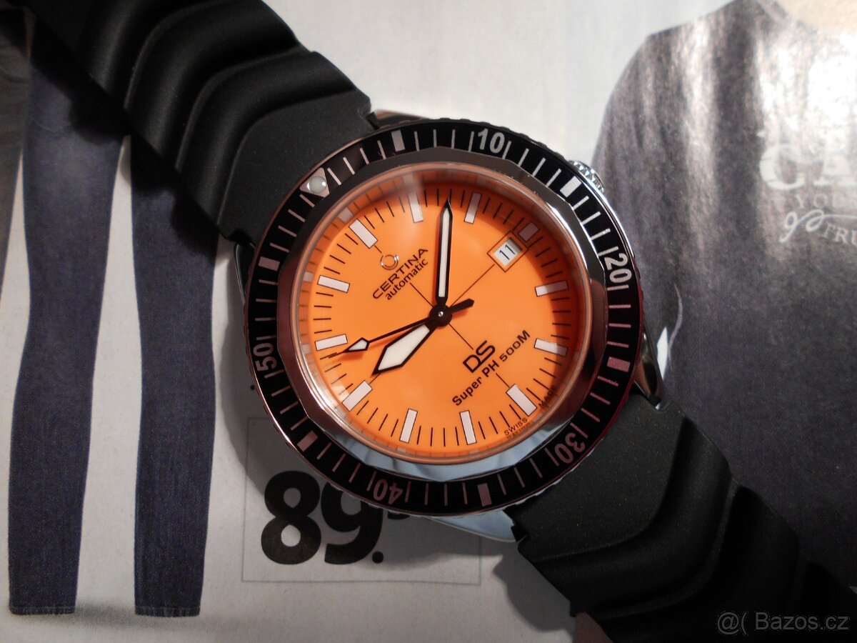 Certina DS SUPER PH 500 m švýcarské potápěčské