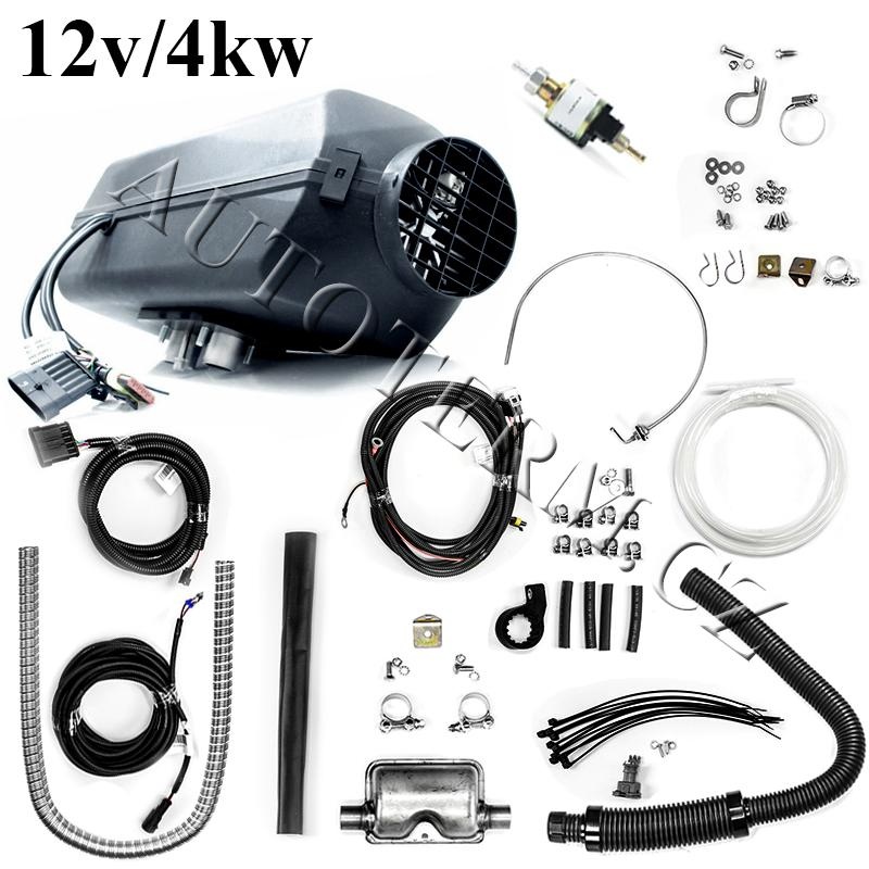 teplovzdušné nezávisle topení planar 4d 12/24 volt